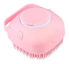 Esponja De Silicone Banho Massageadora Dispenser Shampoo