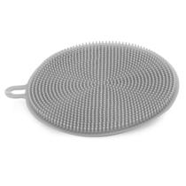 Esponja de Silicone para Limpeza Cinza - Mimo Style - SN19081