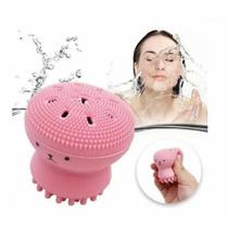Esponja De Silicone Para Limpeza Massagem Esfoliação Facial