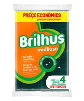 Esponja Dupla Face Brilhus C/4UN - BETTANIN
