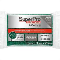 Esponja Dupla Face Multiuso Superpro Betanin - Kit C/10 Pecas