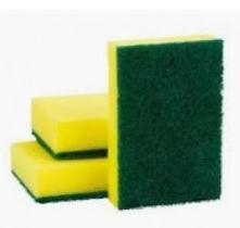 Esponja Dupla Face Verde Esponja Dupla Face Verde