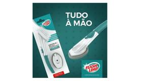 Esponja E Escova Com Dispenser Flash Limp