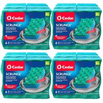Esponja esfoliante O-Cedar Multi-Use Scrunge, 6 unidades (pacote com 4)