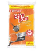 Esponja EsfreBom 4un Limpeza Delicada Esponja EsfreBom 4un Limpeza Delicada