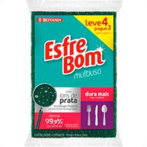 Esponja Esfrebom Leve C/04-4544 Esponja Esfrebom Leve C/04-4544