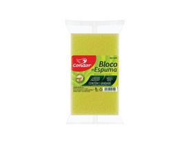 Esponja Espuma de Lavar Carro Multiuso para Uso Diverso 22CMX13CMX6CM CONDOR AMARELA Esponja Espuma de Lavar Carro Multiuso para Uso Diverso 22CMX13CMX6CM CONDOR AMARELA