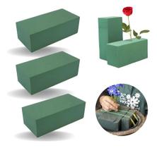 Esponja Espuma Floral Verde P/ Arranjos Tijolo Flores 1 Unid