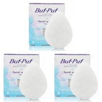 Esponja facial Buf-Puf, desenvolvida regularmente por dermatologista x3