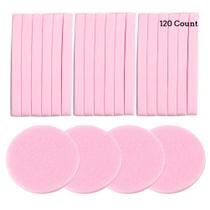 Esponja facial, removedor de maquiagem comprimido FITINI, 120 unidades