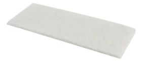 Esponja Fibra Limpeza Leve Branca Macia 10x25 cm Kit 5 unidades