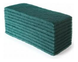 Esponja Fibra Verde Limpeza Pesada Uso Geral 10 Unidades Verde escuro Esponja Fibra Verde Limpeza Pesada Uso Geral 10 Unidades Verde escuro