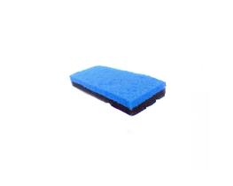 Esponja Filtrante Dupla Azul E Preta 30x12x2 cm skrw