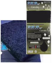 Esponja Filtrante Skrw Com Carvao Ativado Tamanho 44x25cm