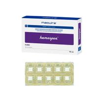 Esponja Hemostática Hemospon Com 10 Unidades - Maquira Esponja Hemostática Hemospon Com 10 Unidades - Maquira