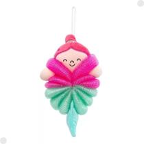 Esponja Infantil Para Banho Amigos Marinhos Sereia 18541 - Buba Esponja Infantil Para Banho Amigos Marinhos Sereia 18541 - Buba