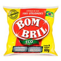Esponja Lã de Aço Bombril 8un.