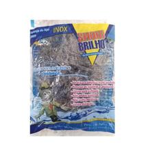 esponja lava prato louças aço inox limpeza pesada não enferruja