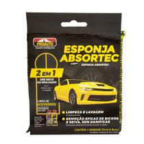 Esponja Limpeza Automotiva Absortec Microfibra Proauto 2 em 1