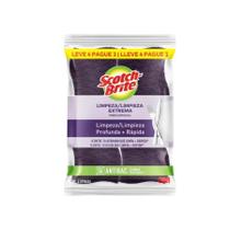 Esponja Limpeza Extrema Scotch Brite Com 4 Unidades 3m