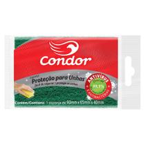 Esponja Limpeza Multiuso Protege Unhas - Condor - ** PEC CONDOR