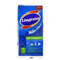 Esponja Limppano Antiaderente Embalagem 3 Un