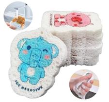 Esponja Mágica Bucha Expansível Multiuso Limpeza Cozinha Banho