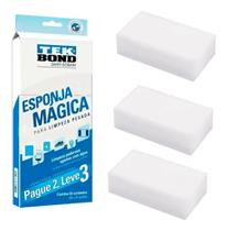 Esponja Mágica C/ 3 Unidades Tekbond