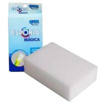 Esponja Magica Clean Tech 3Uni Para Limpeza Pesada 10x7x3cm Esponja Magica Clean Tech 3Uni Para Limpeza Pesada 10x7x3cm