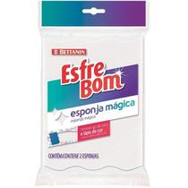 Esponja Magica Esfrebom com 2 Unidades BT457 Esponja Magica Esfrebom com 2 Unidades BT457