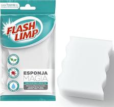 Esponja Mágica Flash Limp Limpeza Pesada Apenas Com Agua