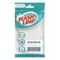 Esponja Magica Flashlimp Remove Mancha Limpa Parede e Louça