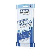 Esponja Mágica Limpeza TekBond 3 Unidades