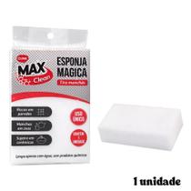 Esponja Mágica Melamina Max Clean Tira Manchas e Riscos Clink Multiuso