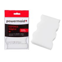 Esponja Mágica Melamina Tira Manchas Limpeza - Powermaid Esponja Mágica Melamina Tira Manchas Limpeza - Powermaid
