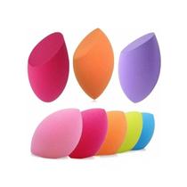 Esponja Makeup Gota Chanfrada para Base e Corretivos Função 2 em 1