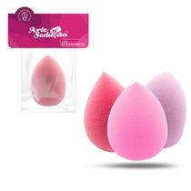 Esponja Maquiagem Base Corretivo Pó Anatômica Gota Pele Rosto1 Unidade