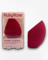 Esponja Maquiagem Pink Sides Ruby Rose - Aplicação Precisa