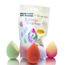 Esponja Maquiagem Surpresa Hello Kitty And Friends Klass Vough Profissional C/ Case Protetor