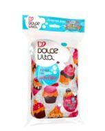 Esponja microfibra para banho cupcake - Flashlimp.