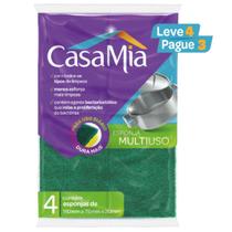 Esponja Multiuso 4 unidades - Casa Mia