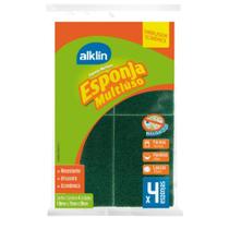 Esponja multiuso alklin (emb c/ 4 esponjas)