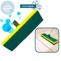 Esponja Multiuso Lava Azulejo Lava Piso Limpa Teto Esfregão Limpeza Pesada Esponja Para Rodo