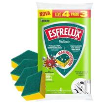 Esponja Multiuso Santa Maria Esfrelux De Poliuretano 4un Esponja Multiuso Santa Maria Esfrelux De Poliuretano 4un