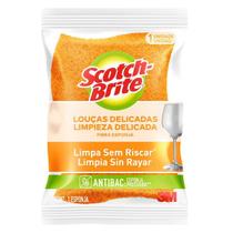 Esponja Nao Risca Laranja SCOTCH Brite 1 Unidade Esponja Nao Risca Laranja SCOTCH Brite 1 Unidade