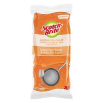 Esponja Não Risca Laranja Scotch-Brite com 3Un
