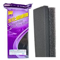 Esponja P/ Filtragem Resistente Dupla XY1813 preta 32x12x4cm