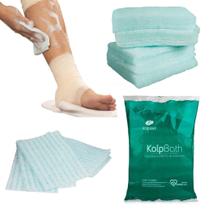 Esponja Para Banho de Acamados Sem Enxágue Kolpbath - Kit Com 48 Unidades