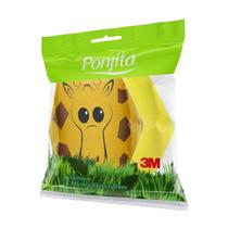 Esponja Para Banho Infantil Animal Girafa Ponjita