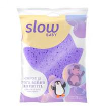 Esponja para Banho Lanossi Slow Soft Baby sortida 1 Unidade